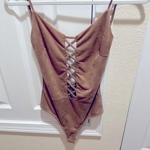 Sexy Brown Bodysuit